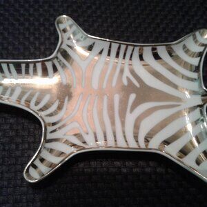 Popular! Jonathan Adler Gold Zebra Stacking Tray